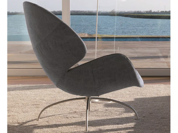 CLOÉ - Fabric armchair by Désirée divani - view 2